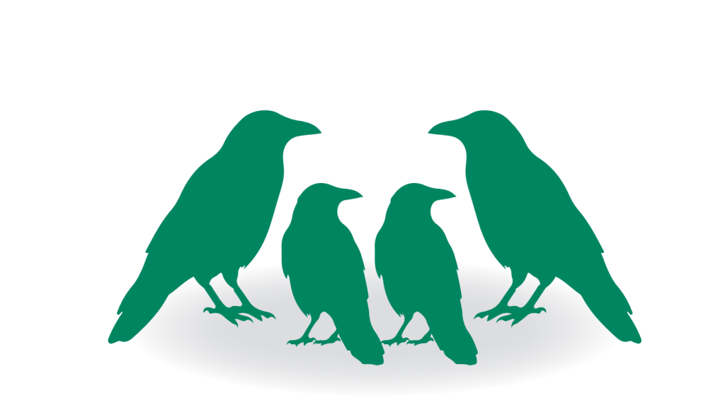 4 Vögel